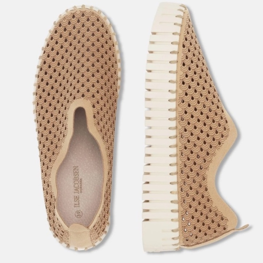 Tan Slip-On Shoes